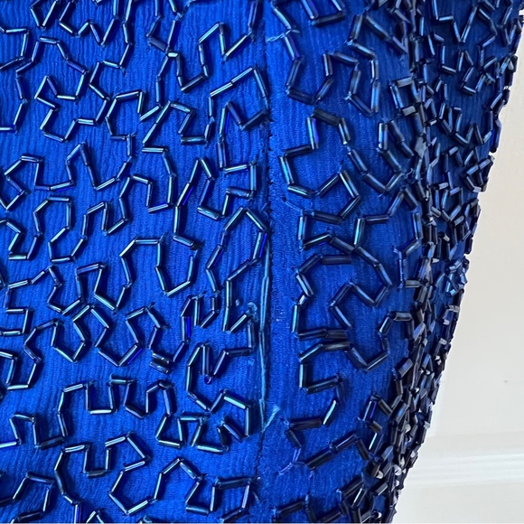 Vintage 1980’s Silk Sequin Mini dress - Picture 11 of 12